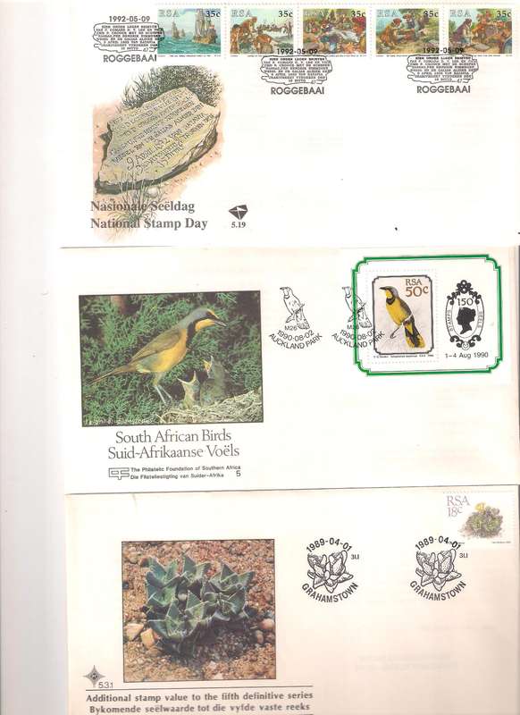 FDC Stamp Book South Africa