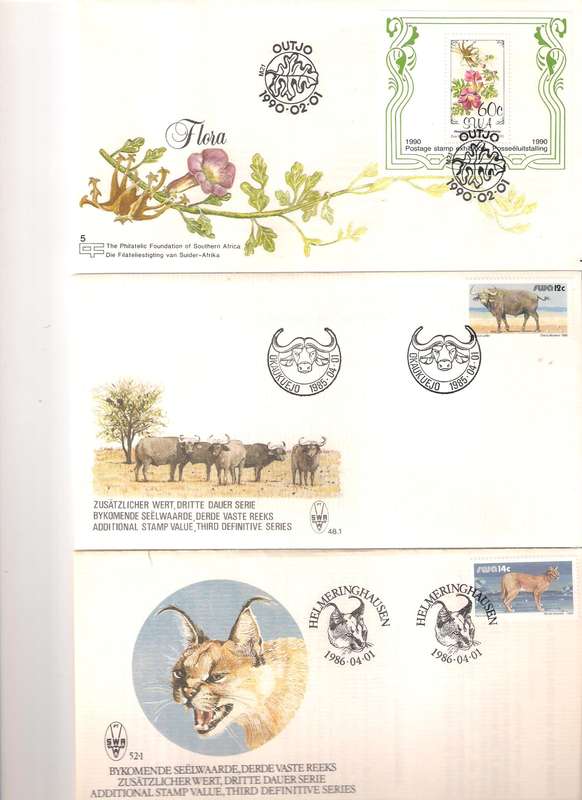 FDC Stamp Book South West Africa