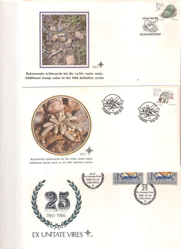 FDC Stamp Book South Africa