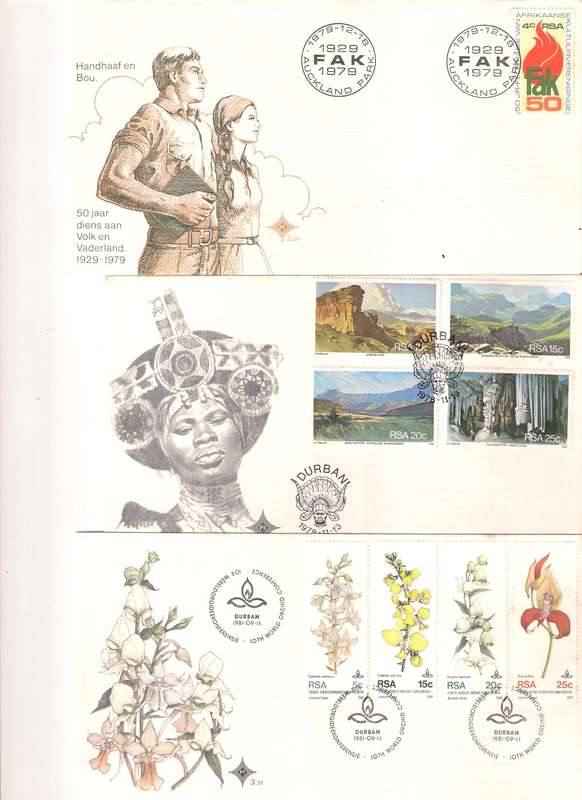 FDC Stamp Book South Africa