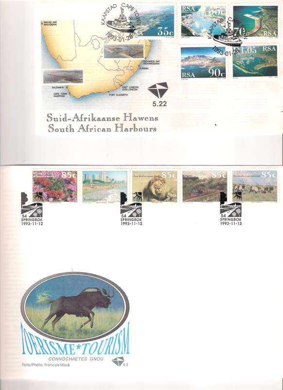 FDC Stamp Book South Africa