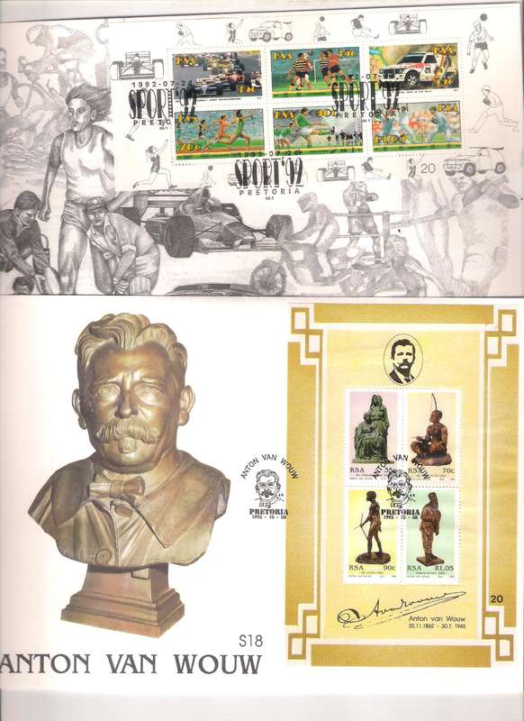 FDC Stamp Book South Africa
