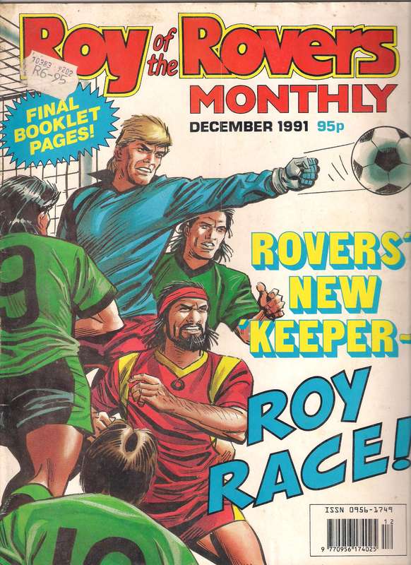 Roy of the Rovers Monthly 1991