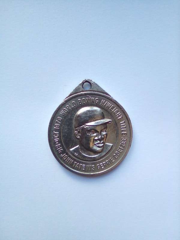 Gerrie Coetzee John Tate Medal 1979