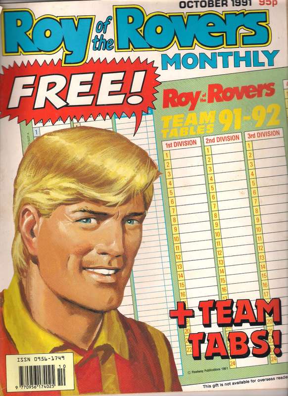 Roy of the Rovers Monthly 1991