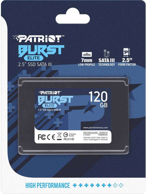 Patriot Burst Elite 120GB SATA III SSD