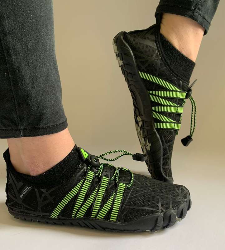 Barefoot Shoes  Black / Green