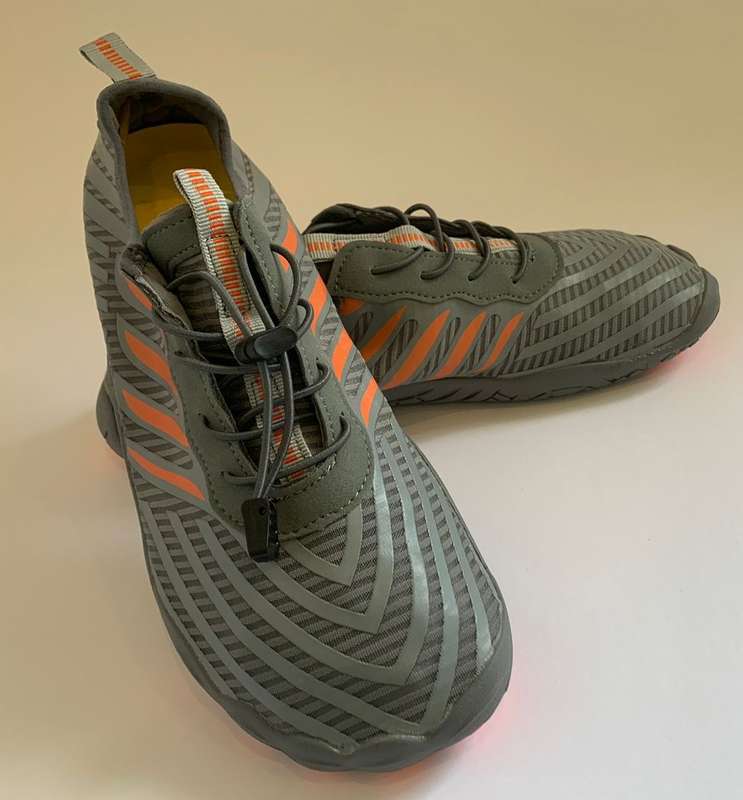 Barefoot Shoes  Grey / Orange