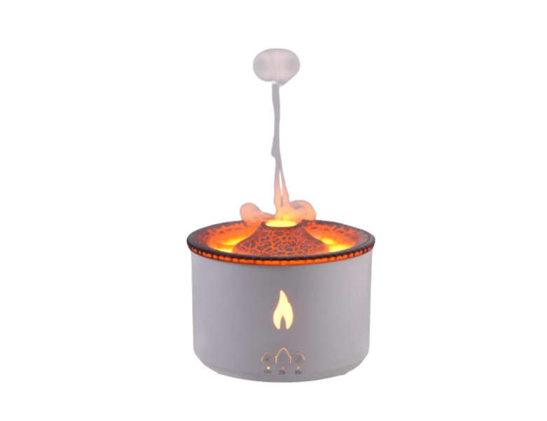 Volcano Air Humidifier with Red & Blue LED Light