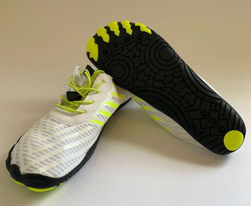 Barefoot Shoes  White / Yellow