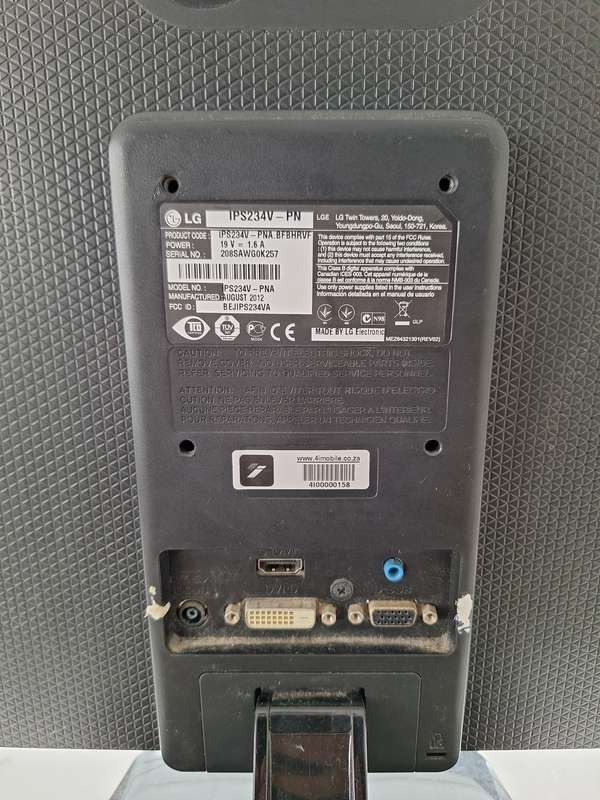 LG 23" Full HD IPS LED Monitor