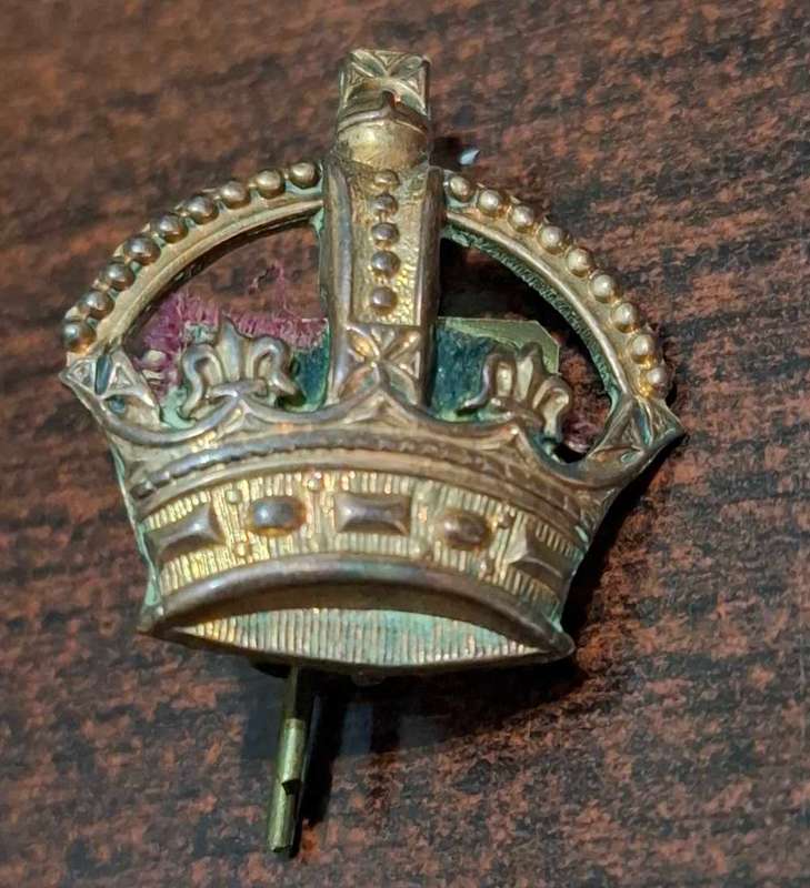 WW1 British Army Majors Rank Crown