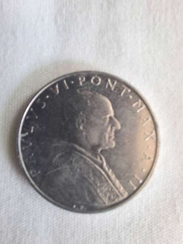 1964 VATICAN CITY 5 LIRE