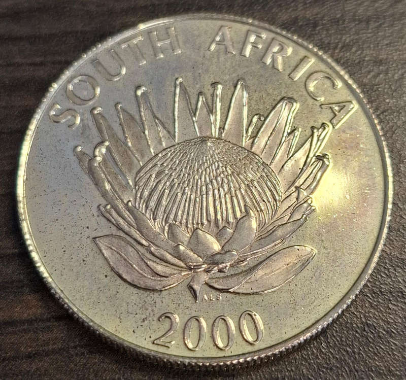 2000 Wine Industry silver Protea R1 UNC
