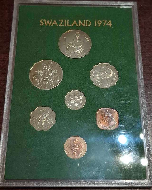 1974 Swaziland coin set
