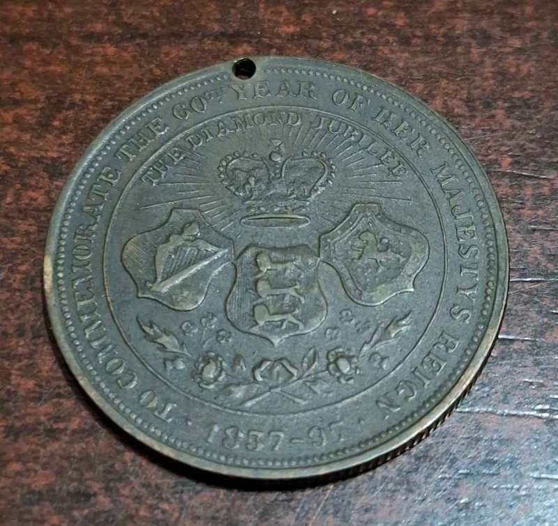 1897 United Kingdom Medal - Queen Victoria Diamond Jubilee