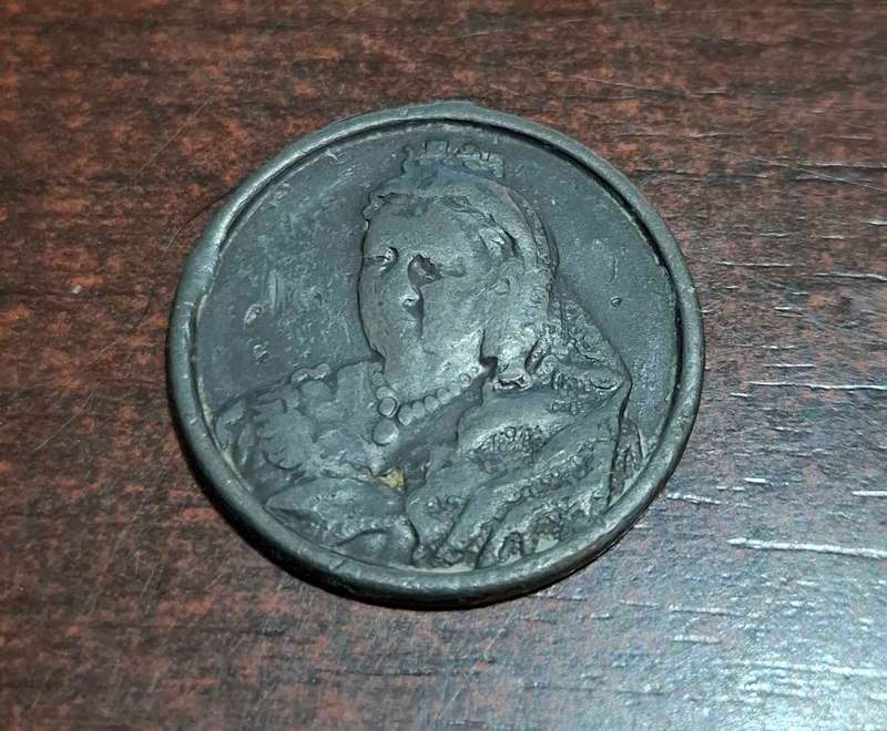 1887 Victoria Queen Empress Jubilee Medal/ Token