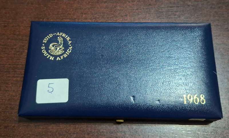 1968 Proof Set In Original SA Mint Box