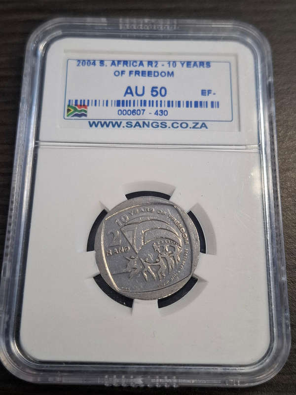 2004 S. AFRICA R2 . 10 YEARS OF FREEDOM
