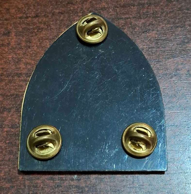 SOUTH AFRICA - SADF SCHOOL OF ENGINEERS METAL SHOULDER FLASH
