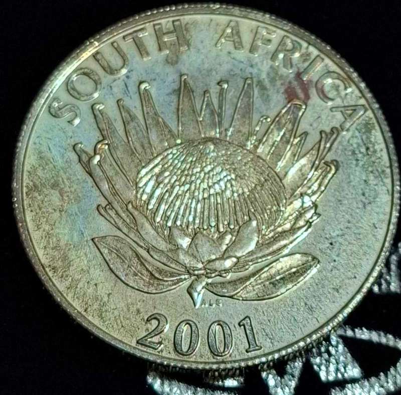 2001 PROTEA R1 SILUER UNIRCULATED COIN
