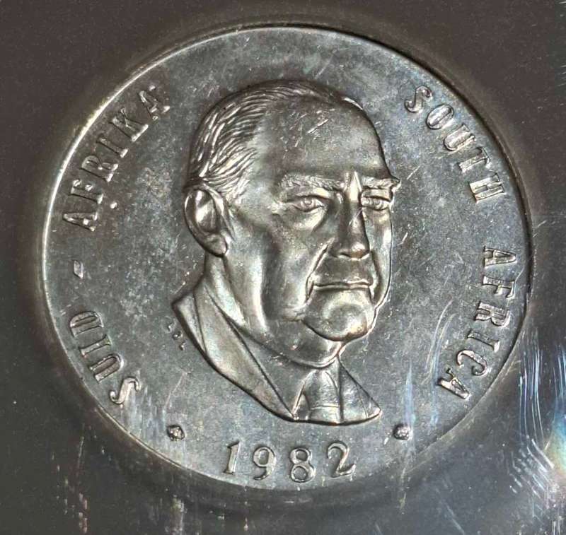 1982 S.AFRICA R1 Nickel