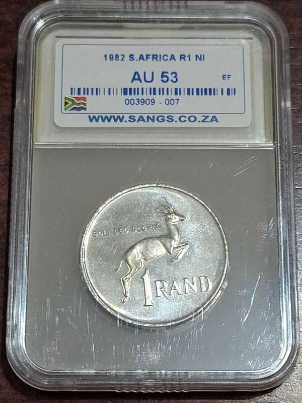 1982 S.AFRICA R1 Nickel