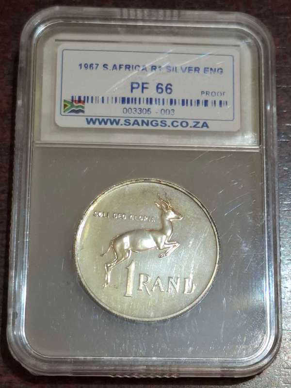 1967 S.Africa R1 Silver ENG