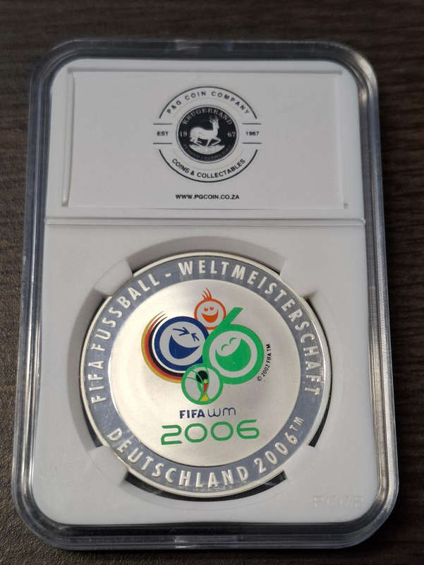 commemorative coin from the 2006 FIFA World Cup held in Germany