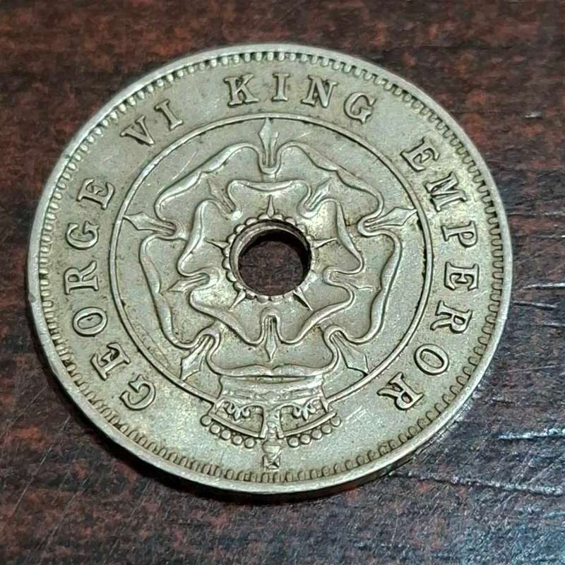 1938 Southern Rhodesia half Penny