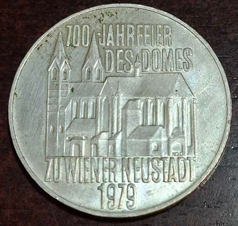 1979 an Austrian 100 Schilling coin from 1979