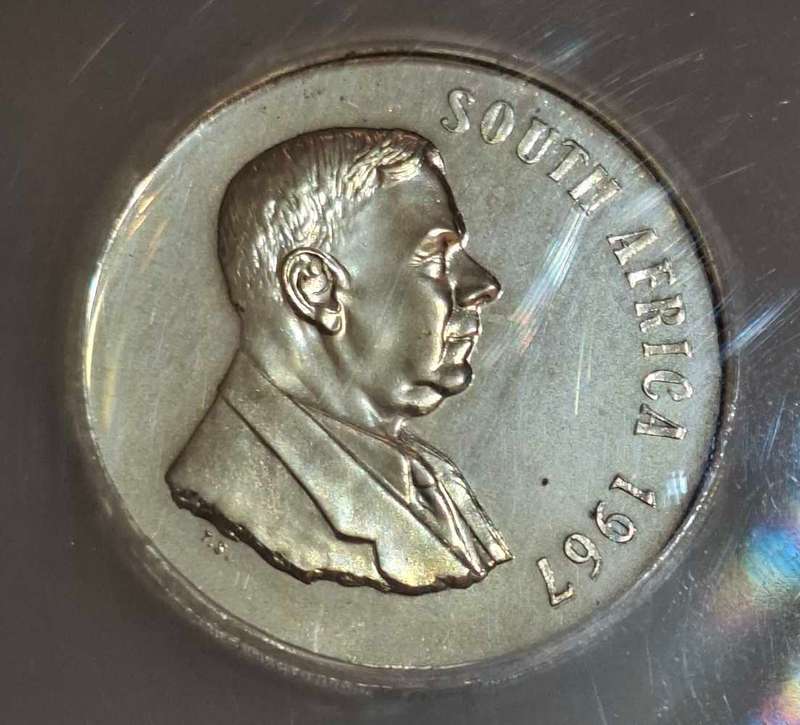 1967 S.Africa R1 Silver ENG