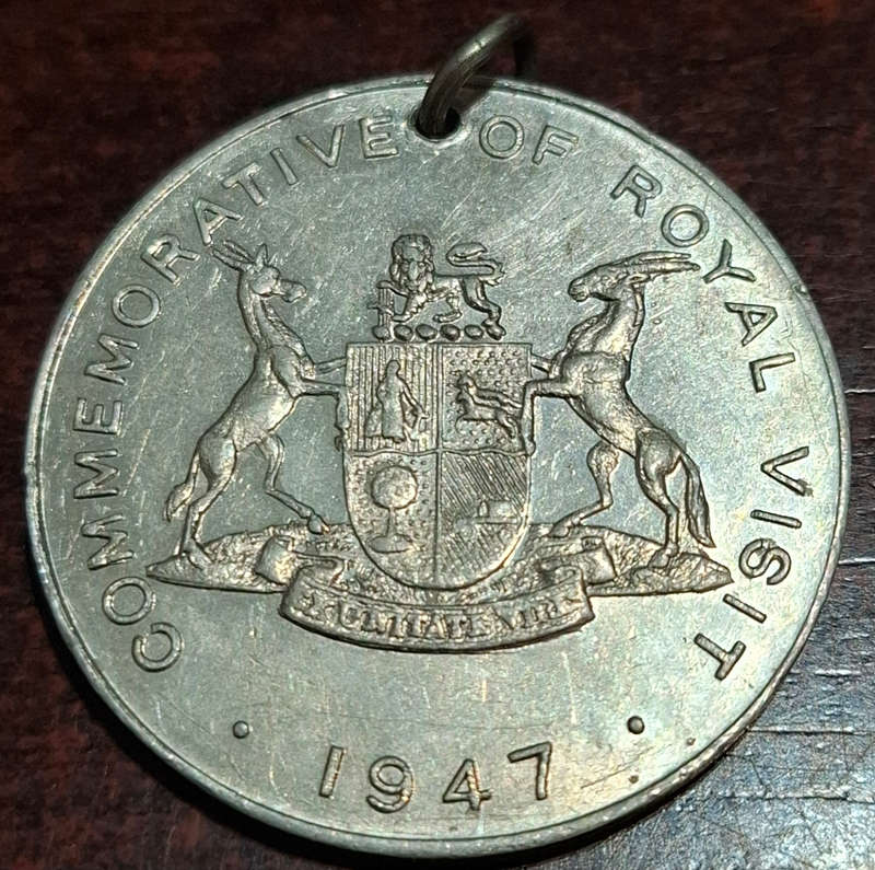 1947 GEORGE VI ELIZABETH SOUTH AFRICA