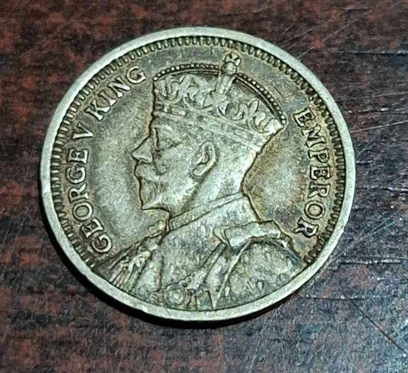 1936 Southern Rhodesia 3 Pence coin