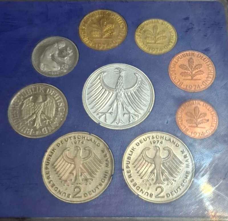 1974 German coin set