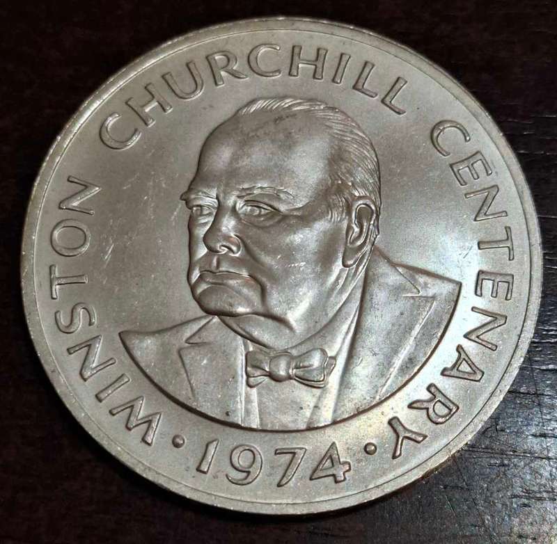 1974 Turks and Caicos 20 Crowns coin