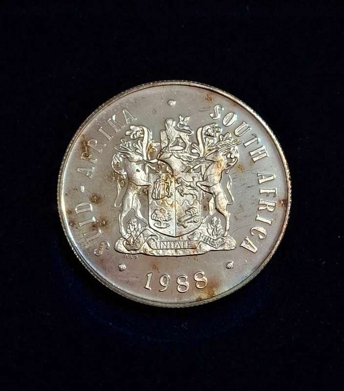 1988 SA Silver R1 Proof Groot Trek