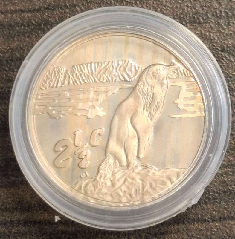 1998 Silver Proof (Tickey) - Penguin