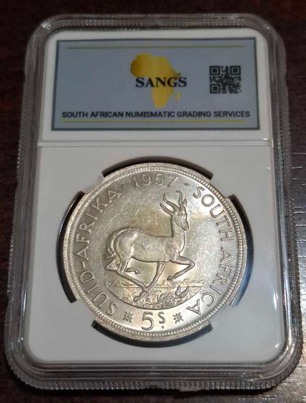 1955 South African 5 Shilling