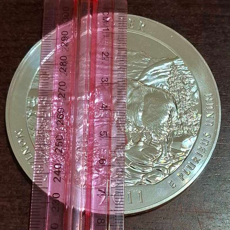 2011 United States Quarter Dollar 5oz Fine Silver