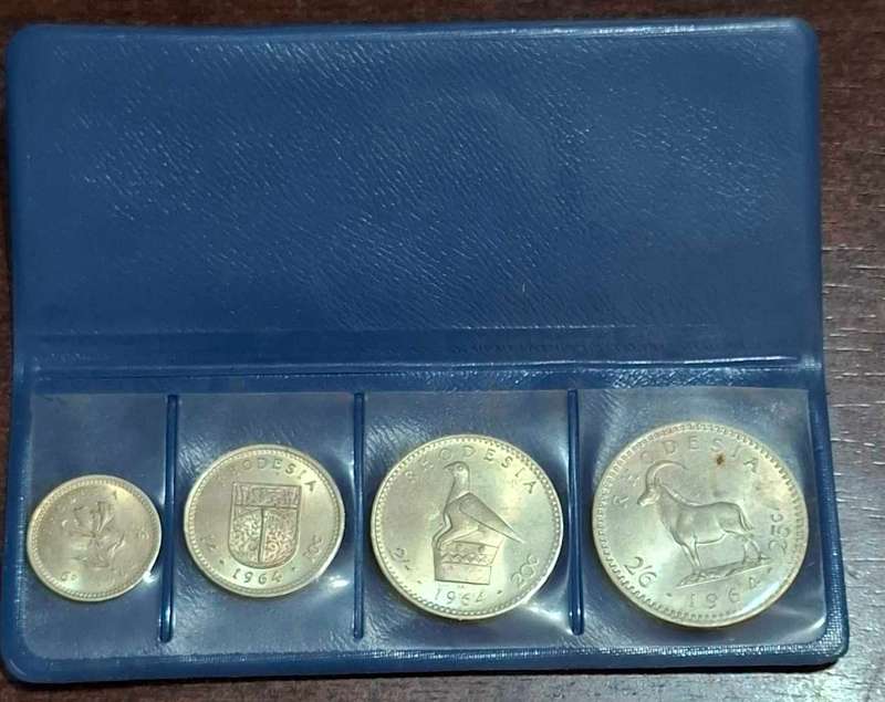 1964 Rhodesia Proof Coin Set