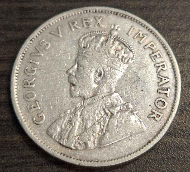 1933 South Africa 2½ Shillings coin