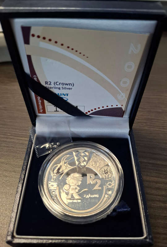 2009 Silver R2 FIFA proof coin