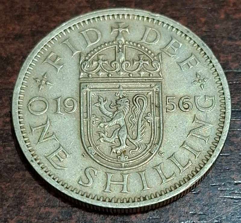 1956 British Shilling
