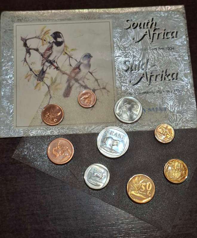 1994 South African uncirculated coin