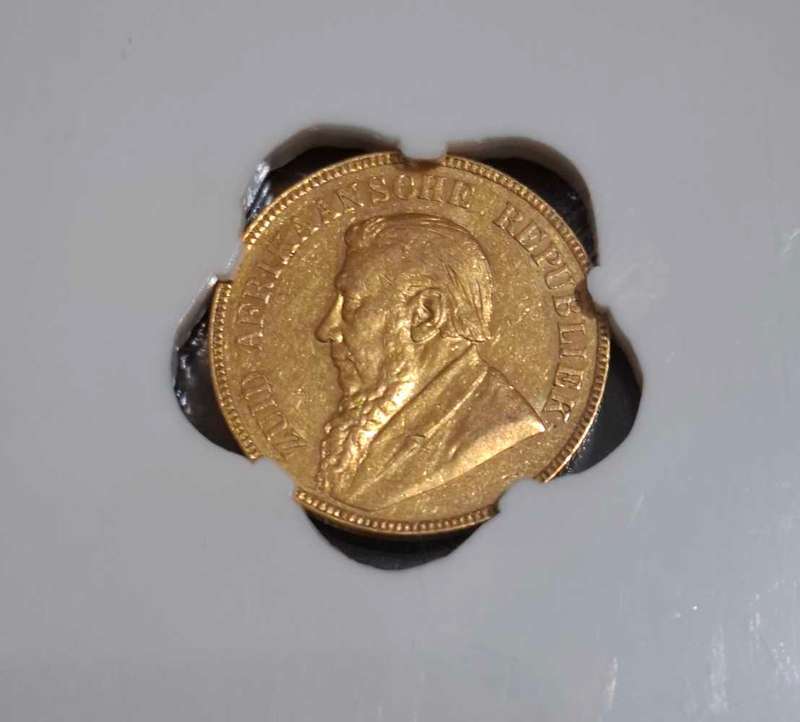 1896 ZAR 1 Pond Sangs AU55