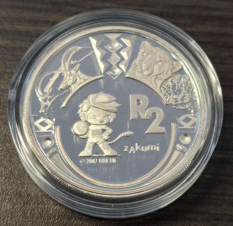 2009 Silver R2 FIFA proof coin