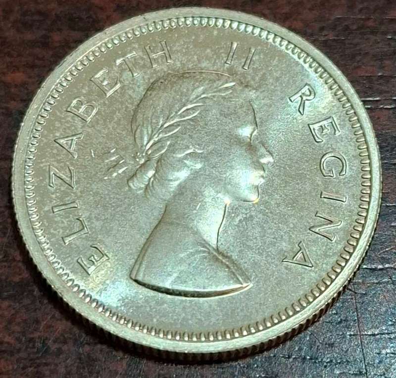 1954 South African 1 Shilling