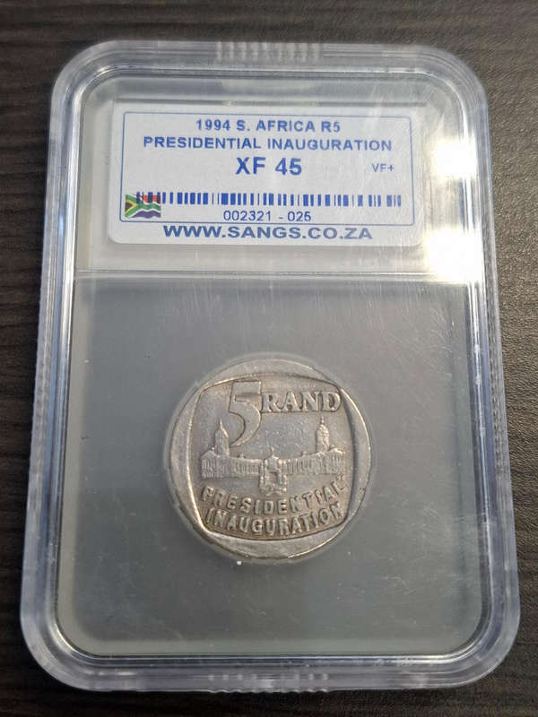 1994 S. AFRICA R5 PRESIDENTIAL INAUGURATION