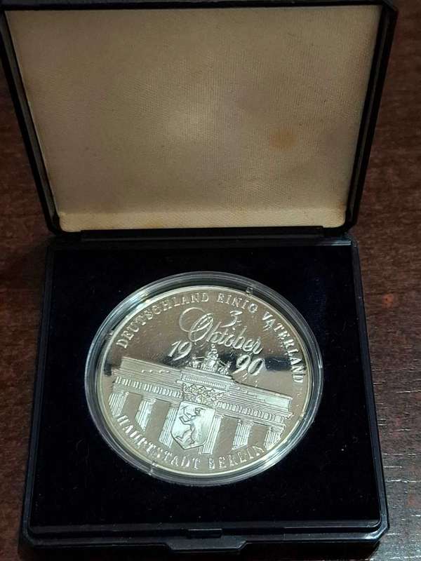Schöneberger Freedom Bell Berlin * Silver Medal Proof approx. 20 g.(999)
